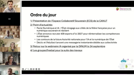 TIE Break : Réunion de travail du mois d'octobre