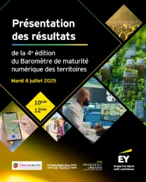 Webinaire - Résultats de la 4e édition du Baromètre de maturité numérique des territoires