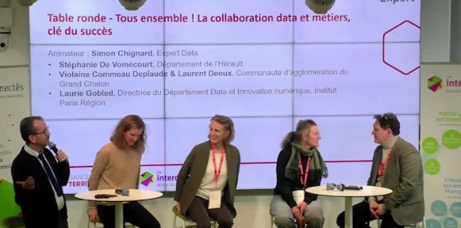 Table ronde - Tous ensemble ! La collaboration data et métiers, clé du succès