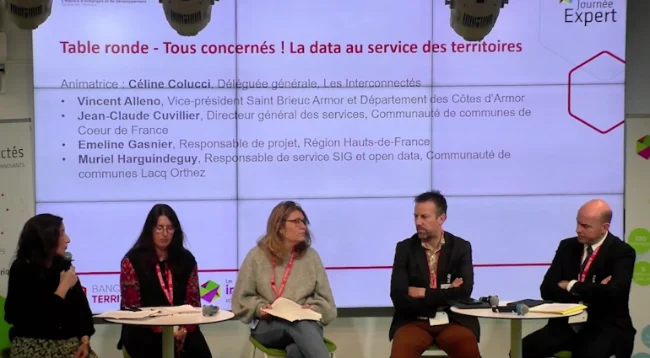 Table ronde - Tous concernés ! La data au service des territoires
