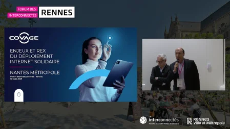 Enjeux et retour d'expérience du déploiement de l'Internet solidaire sur le RIP de la Métropole de NANTES