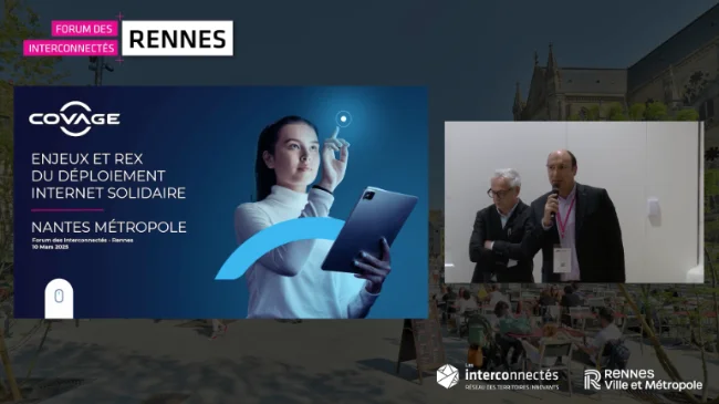 Enjeux et retour d'expérience du déploiement de l'Internet solidaire sur le RIP de la Métropole de NANTES