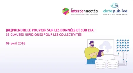 Webinaire – (Re)prendre le pouvoir sur les données et sur l’IA : 33 clauses juridiques pour les collectivités